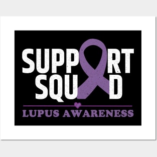 Support Squad Lupus Awareness Posters and Art